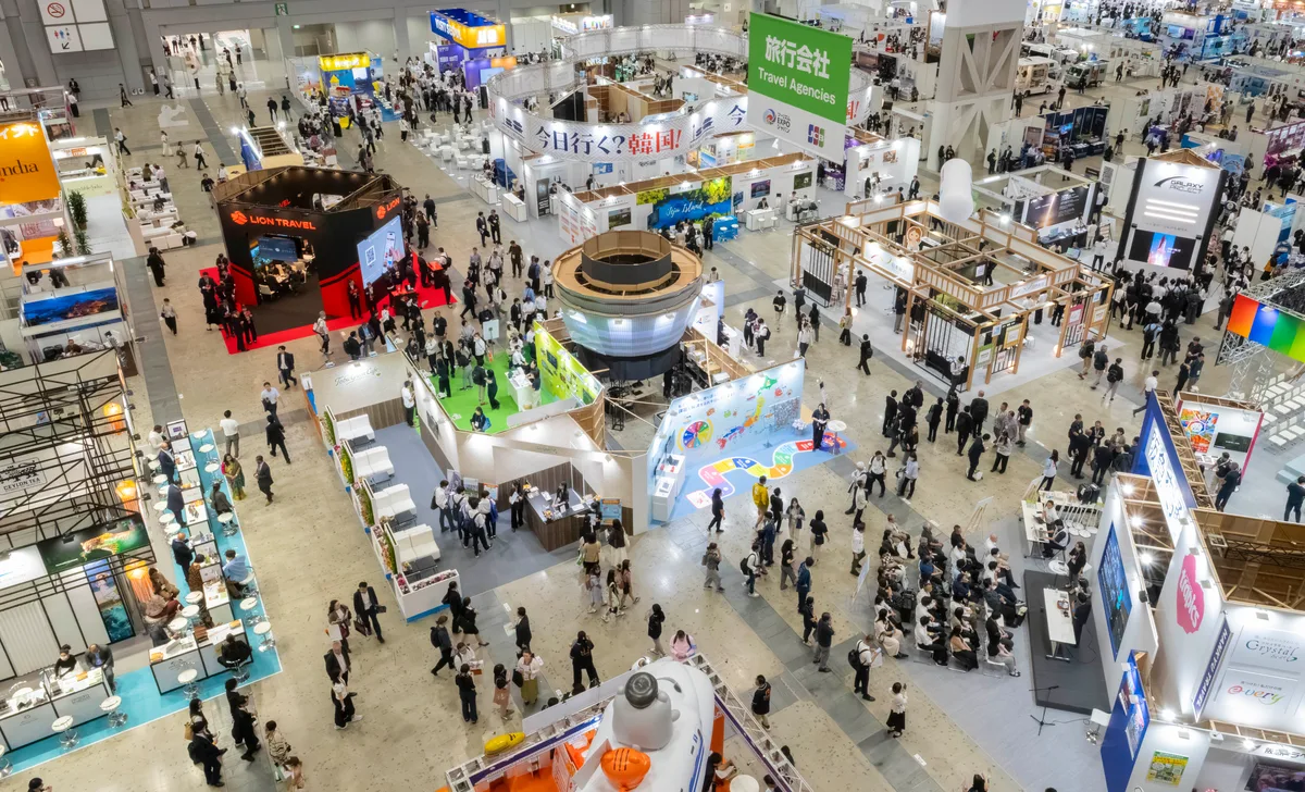 ツーリズムEXPOジャパンの会場全景