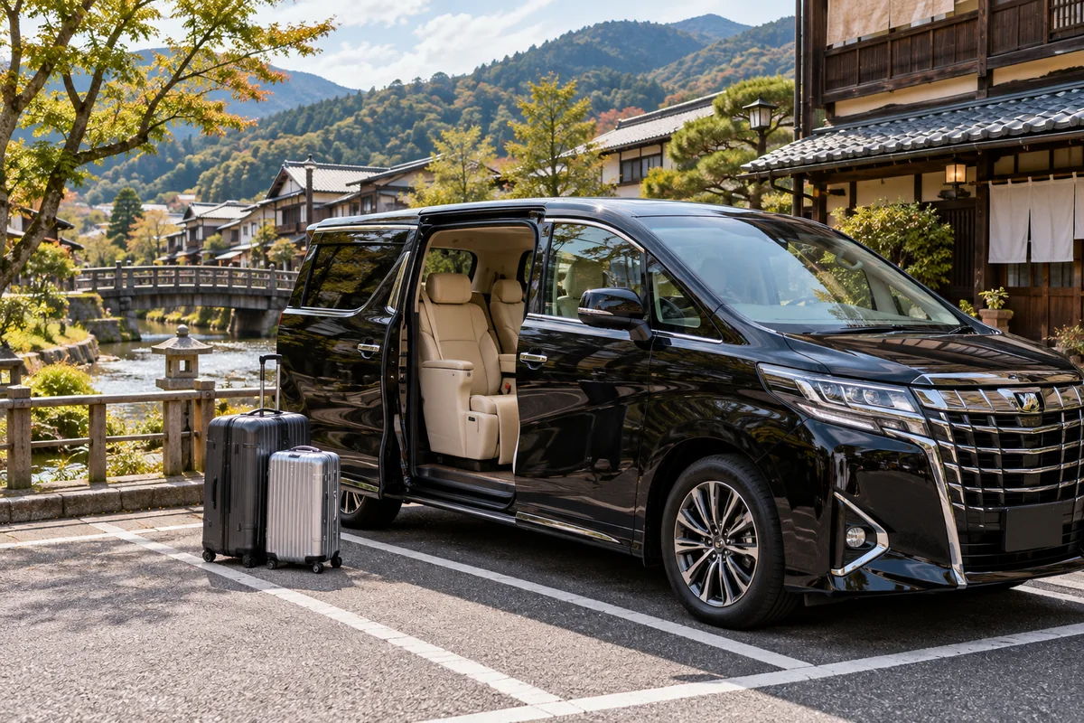 少人数旅行の車両手配を表したイメージ